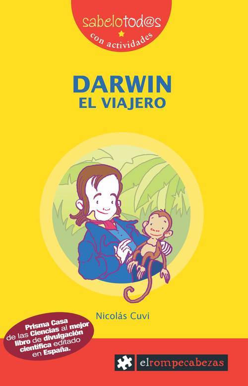 Portada de DARWIN EL VIAJERO