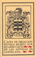 Portada de CASTA DE HIDALGOS