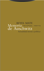 Portada de MEMORIA DE AUSCHWITZ. Actualidad moral y política
