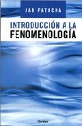 Portada de INTRODUCCIÓN A LA FENOMENOLOGÍA