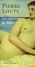 Portada de LAS CANCIONES DE BILITIS