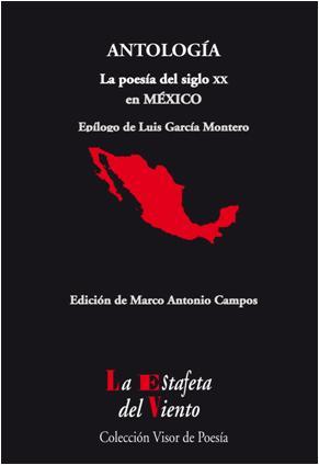 Portada de ANTOLOGÍA. La poesía del siglo XX en México