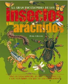 Portada de LA GRAN ENCICLOPEDIA DE LOS INSECTOS Y LOS ARÁCNIDOS