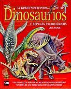 Portada de LA GRAN ENCICLOPEDIA DE LOS DINOSAURIOS