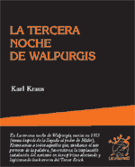 Portada de LA TERCERA NOCHE DE WALPURGIS
