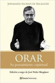 Portada de ORAR. Su pensamiento espiritual