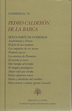 Portada de OBRAS COMPLETAS. TOMO VI: SEXTA PARTE DE COMEDIAS 