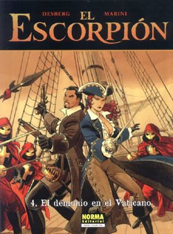 Portada de EL ESCORPIÓN 4: El demonio en el Vaticano
