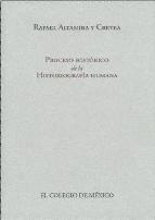 Portada de PROCESO HISTÓRICO DE LA HISTORIOGRAFÍA HUMANA