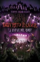 Portada de LA CARNE DEL ZOMBI. Distrito Pavor 4