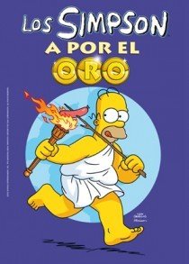 Portada de LOS SIMPSON A POR EL ORO