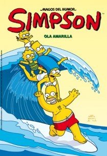 Portada de OLA AMARILLA. Magos del humor Simpson nº 53