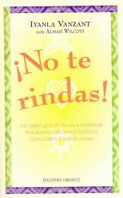Portada de ¡NO TE RINDAS!