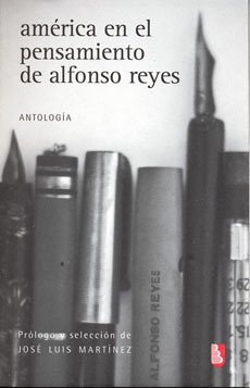 Portada de AMÉRICA EN EL PENSAMIENTO DE ALFONSO REYES. Antología