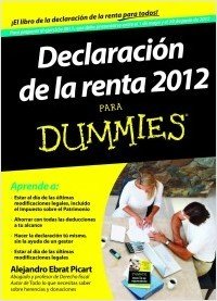 Portada de DECLARACIÓN DE LA RENTA 2012 PARA DUMMIES