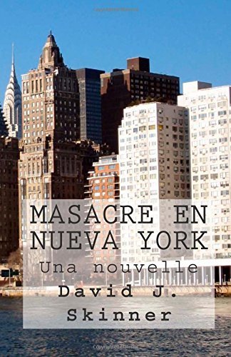 Portada de MASACRE EN NUEVA YORK. (Una nouvelle)