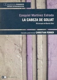 Portada de LA CABEZA DE GOLIAT