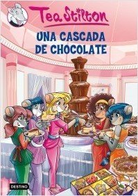 Portada de UNA CASCADA DE CHOCOLATE. Tea Stilton 19