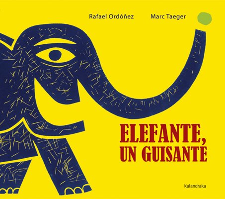Portada de ELEFANTE, UN GUISANTE