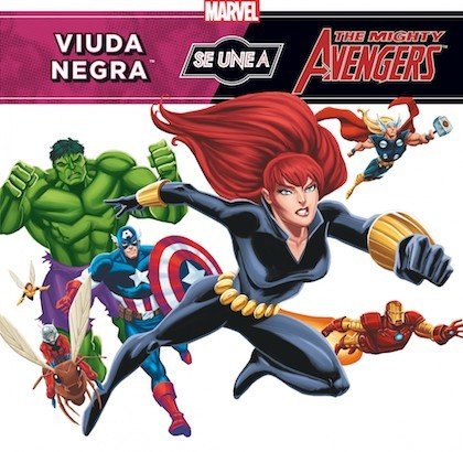 Portada de LOS VENGADORES. VIUDA NEGRA SE UNE A LOS VENGADORES