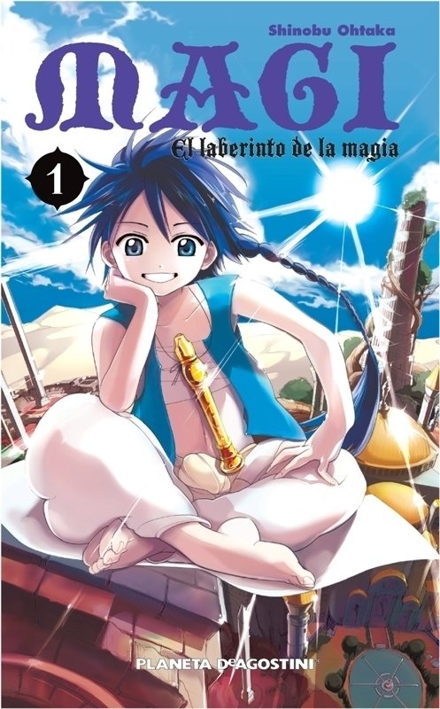 MAGI EL LABERINTO DE LA MAGIA Nº  01