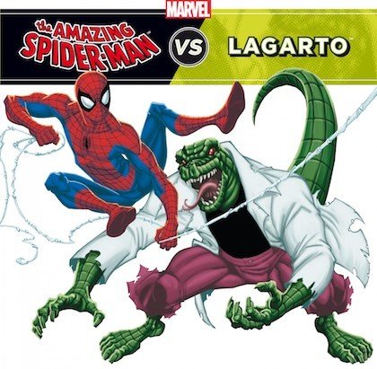 Portada de MARVEL. SPIDER-MAN VS. LAGARTO