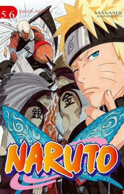 Portada de NARUTO Nº56
