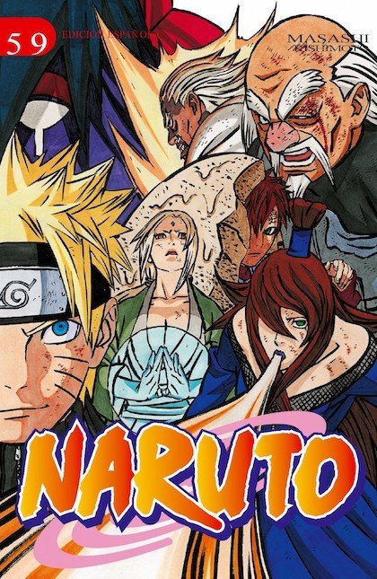 Portada de NARUTO Nº59