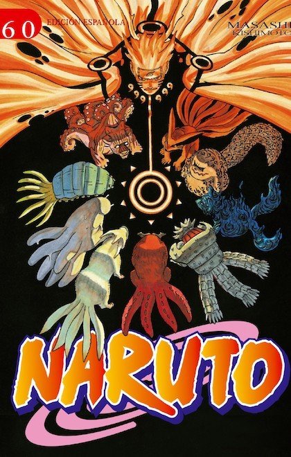 Portada de NARUTO Nº60