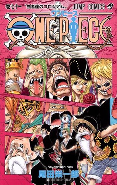 Portada de ONE PIECE Nº71