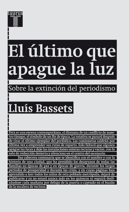 Portada de EL ÚLTIMO QUE APAGUE LA LUZ