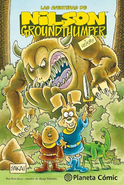 Portada de LAS AVENTURAS DE NILSON GROUND THUMPER