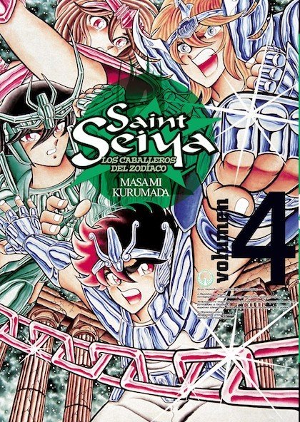 Portada de SAINT SEIYA Nº04