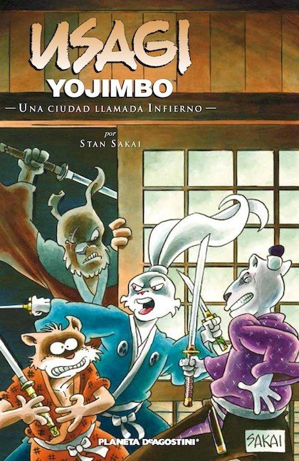 Portada de USAGI YOJIMBO Nº27